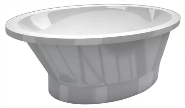 Ванна из искусственного камня ESSE Milos белая