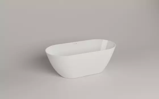 Ванна из искусственного камня ESSE Sentosa 160x77 белая