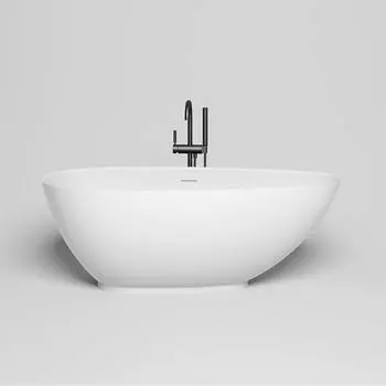 Ванна из искусственного камня Salini Paola 172х82 белая матовая S-Stone 101512SM