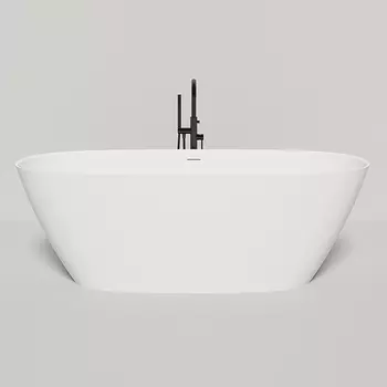 Ванна из искусственного камня Salini Sofia 102529M 185х90 см белая матовая