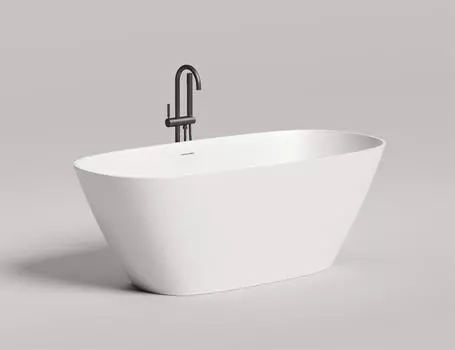 Ванна из искусственного камня Salini Sofia 170х80 белая глянцевая 102516G