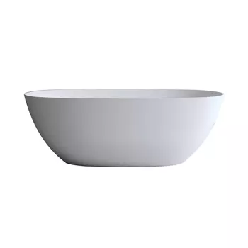 Ванна из искусственного камня Timo SATU SATU1750 175х81 отдельностоящая, белый матовый