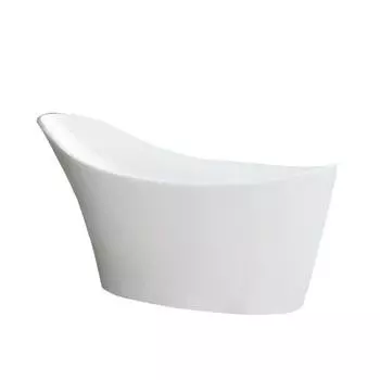 Ванна из искусственного камня Vincea VBT-220S белая