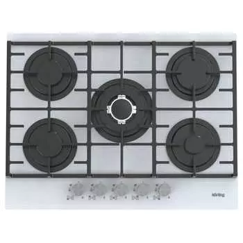 Варочная поверхность Korting HGG 7835 CTW газ на стекле