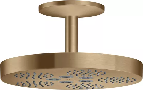 Верхний душ Axor One 48493140 шлифованная бронза