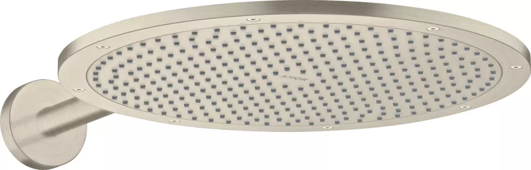 Верхний душ Axor ShowerSolutions 26034820 шлифованный никель