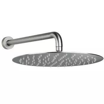 Верхний душ Giulini Futuro 1711-25ХNKO D250 мм никель матовый