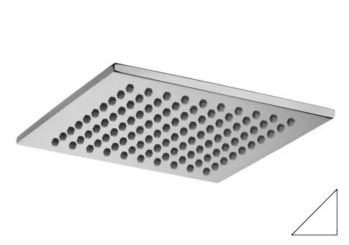 Верхний душ Paffoni Syncro ZSOF075BO + ZSOF063BO белый матовый