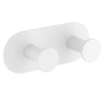 Вешалка Timo Saona 13014/16 2 крючка, белый матовый