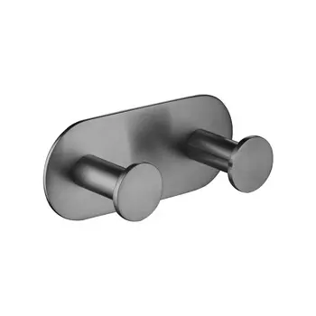 Вешалка Timo Saona 13014/18 2 крючка, черное золото