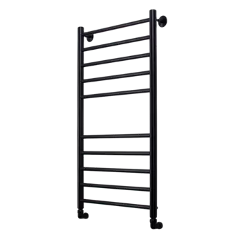Водяной полотенцесушитель Comfysan Luce W-10 100х50 см, черный матовый