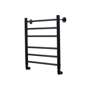 Водяной полотенцесушитель Comfysan Luce W-6 60х50 см, черный матовый