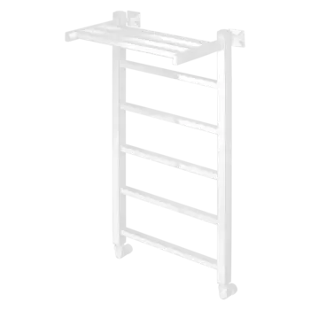 Водяной полотенцесушитель Comfysan Marte-K W-6 43х80 см, белый матовый