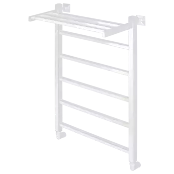 Водяной полотенцесушитель Comfysan Marte-K W-6 80х50 см, белый матовый