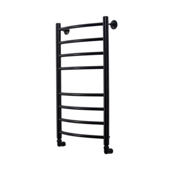 Водяной полотенцесушитель Comfysan Noumi W-8 43х80 см, черный матовый