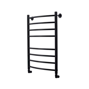 Водяной полотенцесушитель Comfysan Noumi W-8 80х50 см, черный матовый