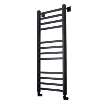 Водяной полотенцесушитель Comfysan Pioli-K W-10 100х40 см, черный матовый