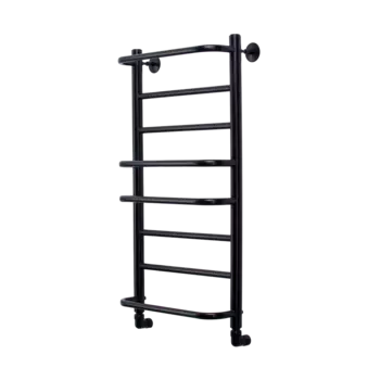 Водяной полотенцесушитель Comfysan Puro W-8 43х80 см, черный матовый