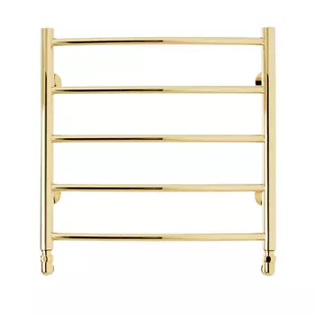 Водяной полотенцесушитель Domoterm Калипсо П5 500x500 золото 53,2х50 см, 5 секций