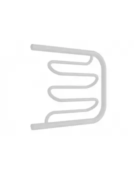 Водяной полотенцесушитель Двин Dw 4627085930921 белый, 60х50 см