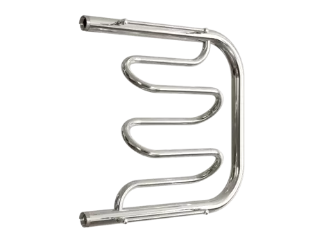 Водяной полотенцесушитель Двин Dw 4627086011742 полированный, 60х50 см, c полкой