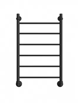 Водяной полотенцесушитель Двин J 4627152135204 черный матовый, 80х50 см