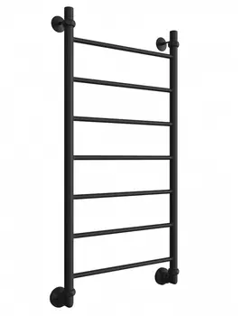 Водяной полотенцесушитель Двин J 4627167081633 черный матовый, 50х100 см