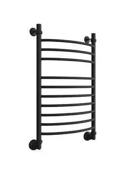 Водяной полотенцесушитель Двин K 4627167087475 черный матовый, 80х50 см