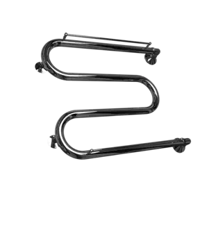 Водяной полотенцесушитель Двин M 4627086043484 полированный, 40х50 см, c полкой