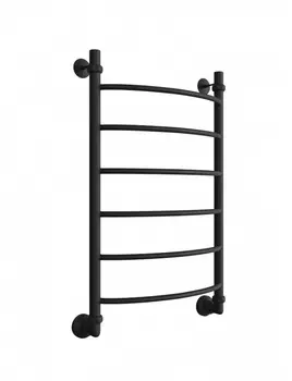 Водяной полотенцесушитель Двин R 4627167295092 черный матовый, 80х50 см