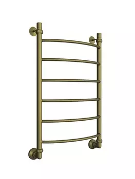 Водяной полотенцесушитель Двин R 4657771776601 состаренная бронза матовая, 80х50 см