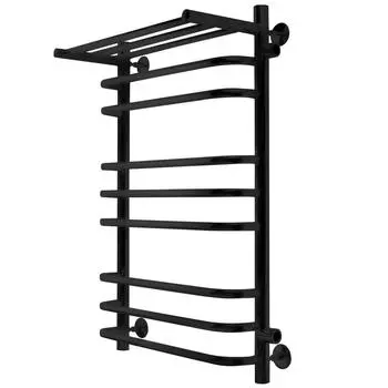 Водяной полотенцесушитель Indigo Brace 80х50 см, черный муар LBCW80-50PBRR-б/п-60