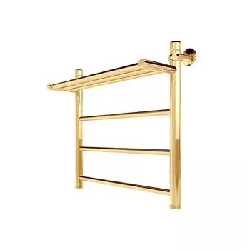 Водяной полотенцесушитель Indigo Line 60х50 см, золотой LLSHW60-50GDPK3