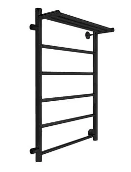 Водяной полотенцесушитель Indigo Line 70х40 см, черный муар LLSHSW70-40BRL-б/п-60