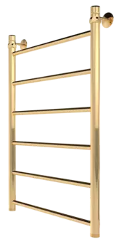 Водяной полотенцесушитель Indigo Line 80х50 см, золотой LLW80-50GDK3