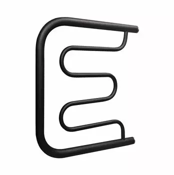 Водяной полотенцесушитель Indigo Standart 50х50 см, черный муар FSW50-50BR