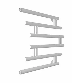 Водяной полотенцесушитель Indigo Zip 50х61 см, белый матовый FZW50-50WM