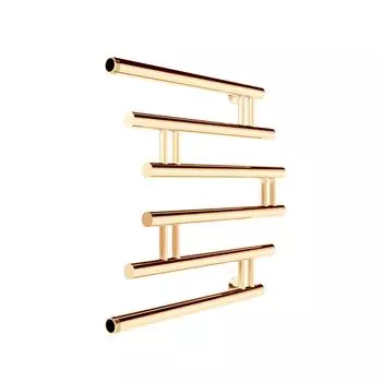 Водяной полотенцесушитель Indigo Zip 50х61 см, золото FZW50-50GDK3