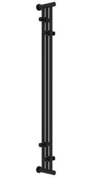 Водяной полотенцесушитель Сунержа Хорда ПП 120х19,5 черный матовый