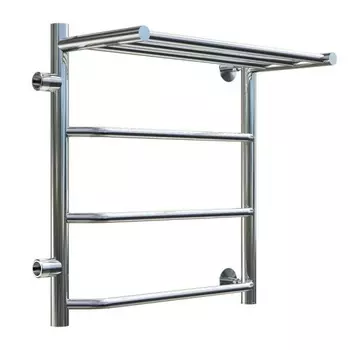 Водяной полотенцесушитель Тругор Браво ПМ 1 П 50х60х50 (ЛЦ4) левый с полкой