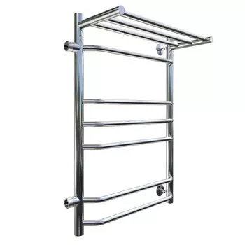 Водяной полотенцесушитель Тругор Браво ПМ 3 П 50х80х50 (ЛЦ4) левый с полкой