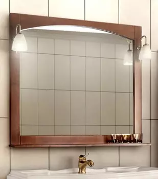 Зеркало Акватон Наварра 105 орех