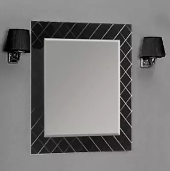 Зеркало Акватон Венеция 90 черное