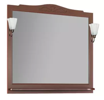 Зеркало Aquanet Амелия 110 орех