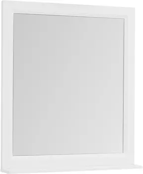 Зеркало Aquanet Денвер 80 белый глянец