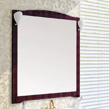 Зеркало Aquanet Луис 110 темный орех