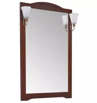 Зеркало Aquanet Луис 65 темный орех