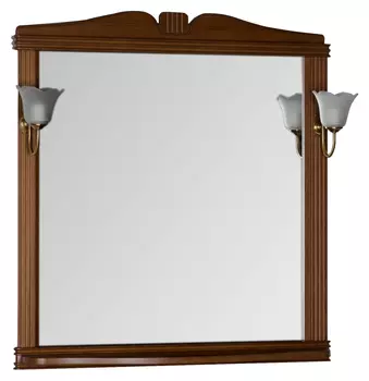 Зеркало Aquanet Николь 90 со сетильником