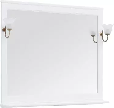 Зеркало Aquanet Валенса 120 белый