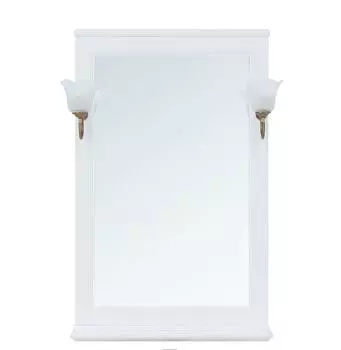 Зеркало Aquanet Валенса 65 белый